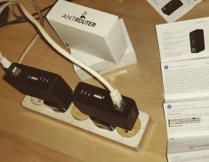 Bitcoin mining router