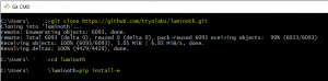 git luminoth