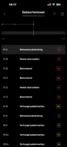 Antenne met obstructie